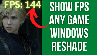 How To Show FPS Counter On ANY Game - ReShade Windows 11 ARM Tutorial