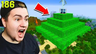 Rakensin JÄTTIMÄISEN Emerald Beaconin Minecraft Hardcoressa!