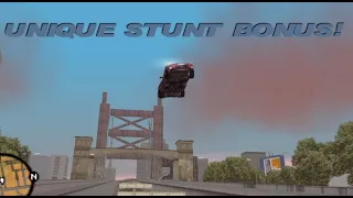 GTA 3 Unique Stunt Jumps speedrun 12:10