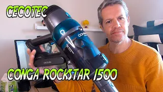 Nuevo aspirador CECOTEC CONGA ROCKSTAR 1500 ErgoWet | Análisis completo en español