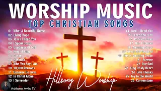 Hillsong United Playlist 2024 // Praise & Worship Songs Lyrics // What A Beautiful Name, ... #206