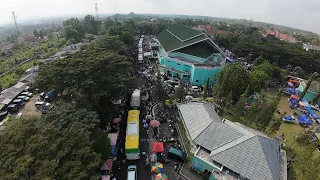 Pantauan Drone Pelepasan Jamaah Haji Kabupaten Ciamis di Islamic Centre Ciamis - 22 Mei 2024 in 4K