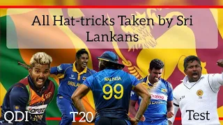 All Hat-tricks Taken by Sri Lankans- Part I| Test| ODI| T20