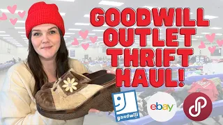 Goodwill Outlet Thrift Haul to Resell on Ebay & Poshmark! #resellerhaul #goodwilloutlethaul
