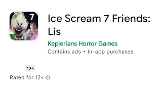 Ice Scream 7 Friends : Lis Available For Pre-Registration !!!!!!