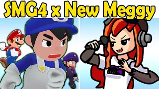 Friday Night Funkin' SMG4 VS. Cartoon Meggy Full Week (FNF Mod/Mario/Super Mario)