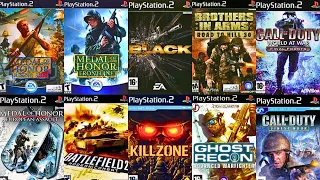 Top 20 Best PS2 WAR & WW2 That You Should Play (2024 Edition)