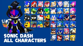 Sonic Dash - All Characters Unlocked and Fully Upgraded - Reaper Metal Sonic - Run Gameplay #3