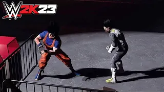 GOKU VS VEGETA "FINAL SHOWDOWN" WWE 2K23