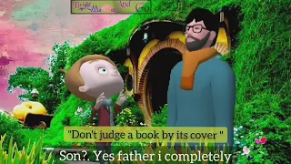 Don't Judge A Book By Its Cover | Story Lesson 3 | Proverb | English Subtitle | Animated Video