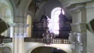 Trompete Orgel im Kloster Heinice.wmv