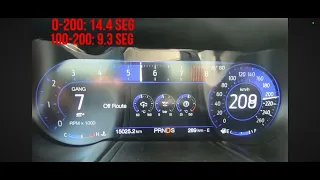 Ford Mustang GT 0-260 KM/H