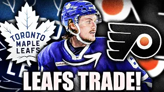 LEAFS MAKE A TRADE WITH PHILADELPHIA FLYERS—Toronto Maple Leafs, Marlies Brennan Menell To Phantoms