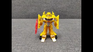Обзор трансформера Bumblebee - Cyberverse - Legion Class - Transformers: Prime. Музей Р-ТФ.