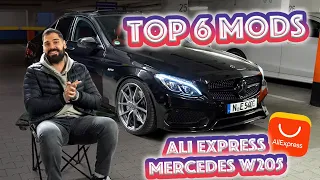 TOP 6 MODS aus ALI EXPRESS für den MERCEDES W205