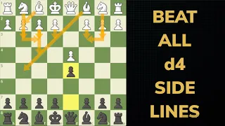 Beat all d4 Players. Smashing the Veresov (part 2)