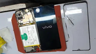 Resotarion Destroyed Phone | Vivo V20 Broken Front Glass Replacement | Vivo Mobile Restoration