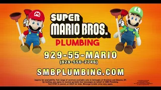 Mario plumbing ￼ commercial in plush