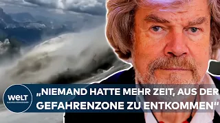 GLETSCHERABBRUCH IN ITALIEN: "Niemand hatte mehr Zeit, aus der Gefahrenzone rauszukommen" - Messner