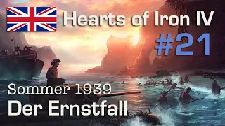 Let's Play Hearts of Iron 4 - Großbritannien #21: Der Ernstfall (deutsch / sehr schwer)