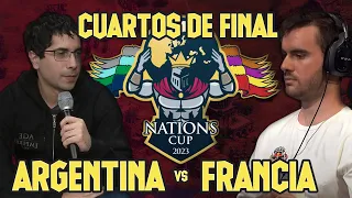 ARGENTINA vs FRANCIA - CUARTOS de FINAL del MUNDIAL de AGE of EMPIRES - NATIONS CUP