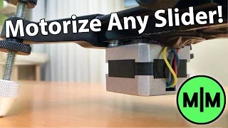 Lets Make - A Motorized Camera Slider