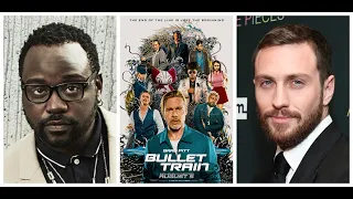 Brian Tyree Henry and Aaron Taylor-Johnson talk Bullet Train and having a blast working together