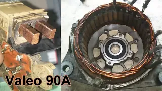 Ремонт генератора VALEO 90A