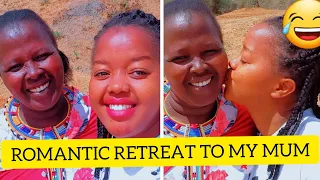 ROMANTIC SUPRISE TO MY AFRICAN MAASAI MOM||HILLARIOUS😂||DJ QUEEN😍