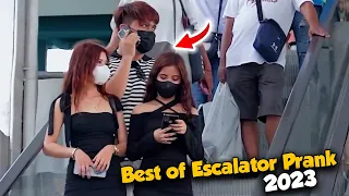 Best Escalator Prank of 2023 Compilation