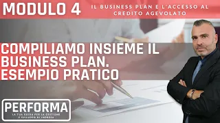 MODULO 4, LEZ. 6 - Compiliamo insieme il business plan - esempio pratico!