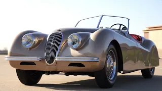 Ex–Clark Gable 1952 Jaguar XK120 Roadster | 4K