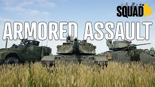 Our Armored Column SAVED this Game for Our Team | Squad 40v40 Gameplay