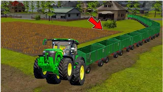 How To Make A Longest Trali In Fs 16 ! Farming Simulator 16 Timelapse | Fs16 Gameplay #fs16