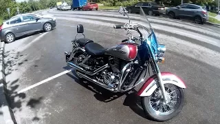 Honda Shadow 1100 AERO обзор. Почти Харлей