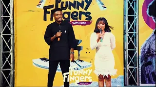 KDC GLOBAL and Cynthia Standup comedy in Funny Fingers with KDC