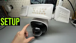 eufy Security Floodlight Cam 2 Pro Unboxing and Setup (360 Coverage, Pan and Tilt)