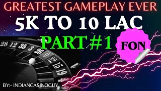 PART- 1🔥5K TO 10 LAC🔥ROULETTE GAMEPLAY |🔥FON🔥| COMMON QUESTIONS EXPLAINED |@indianrouletteguru