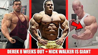 Nick Walker Looks GIANT + Derek Lunsford 8 Weeks Out + Michal Krizo 2 Days Out From Pro Debut