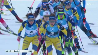 Biathlon World Cup 21-22, Race 11, Annecy, Mass start, Women (Norwegian commentary)