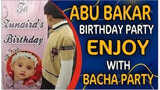 Abu bakar birthday party enjoy with bacha party 🥳 #birthday #enjoyment #autism #outingtime #autism