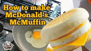 How to Make a McDonalds Egg McMuffin