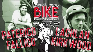 LUXBMX game of bike, hosted by Boyd Hilder  Lachlan Kirkwood Vs Paterico Fallico