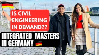 Civil Engineering| Integrated Masters in Germany|Study in Germany 🇩🇪