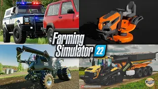 Farm Sim News - 1982 Update, Husqvarna Mower, Reaper Combine, & More! | Farming Simulator 22