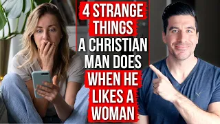 When He Does These STRANGE THINGS, It Means He Likes You!