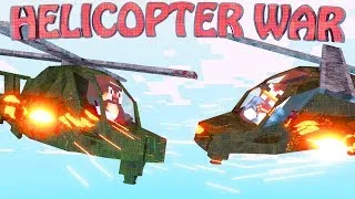 Minecraft Mods | HELICOPTER WAR - The Modded Games ep 4! (Helicopter Mod)