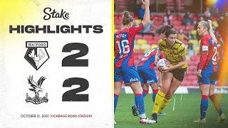 THE GOLDEN GIRLS COMEBACK FROM 2-0 DOWN | WATFORD 2-2 CRYSTAL PALACE