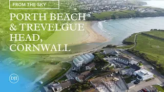 Newquay, Porth Beach, Trevelgue Head, Cornwall by Drone 2021