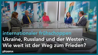 internationaler frühschoppen: Ukraine, Russland und der Westen – Wie weit ist der Weg zum Frieden?